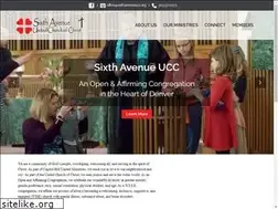 Sites similar to sixthavenueucc.org