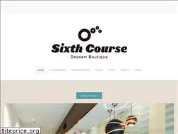 Sites similar to sixthcourse.com