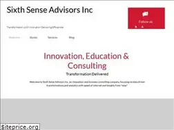 Sites similar to sixthsenseadvisors.com
