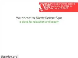 Sites similar to sixthsensespa.com