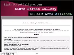 Sites similar to sixthstreetgallery.com