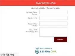 Sites similar to siyahbeyaz.com