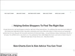 Sites similar to size-charts.com
