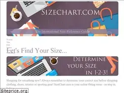 Sites similar to sizechart.com