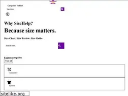 Sites similar to sizehelp.com