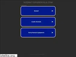 Sites similar to sizemattersrentals.com
