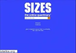 Sites similar to sizes.com