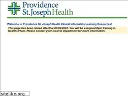 Sites similar to sjhclinicalinformatics.com