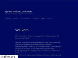 Sites similar to sjoerdjonkman.nl