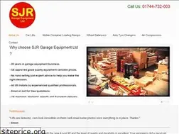 Sites similar to sjrgarageequipment.co.uk
