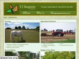 Sites similar to sjsargeantcontracts.co.uk