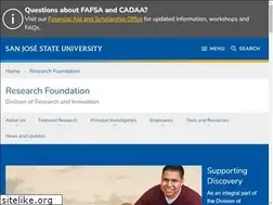 Sites similar to sjsufoundation.org
