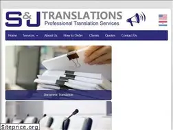 Sites similar to sjtranslation.com