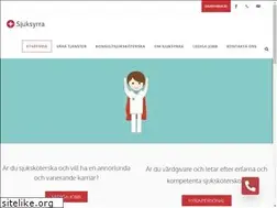 Sites similar to sjuksyrra.se