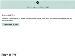 Sites similar to sjuttonkvadratmeterlakrits.se