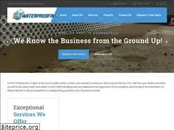 Sites similar to sjwaterproofing.com