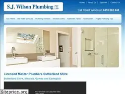 Sites similar to sjwilsonplumbing.com.au