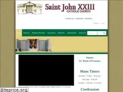 Sites similar to sjxxiiiparish.org