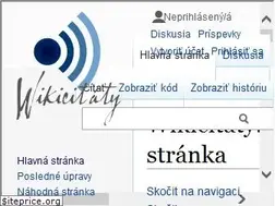 Sites similar to sk.wikiquote.org