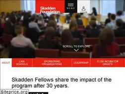 Sites similar to skaddenfellowships.org