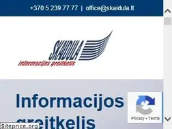 Sites similar to skaidula.lt