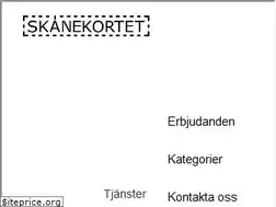 Sites similar to skanekortet.se