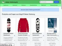 Sites similar to skater-kleidung.de