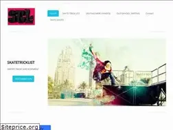 Sites similar to skatetricklist.weebly.com