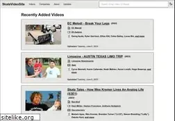 Sites similar to skatevideosite.com