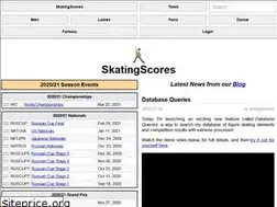 Sites similar to skatingscores.com