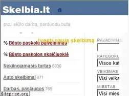 Sites similar to skelbia.lt