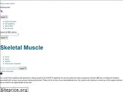 Sites similar to skeletalmusclejournal.com