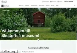 Sites similar to skellefteamuseum.se