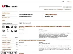 Sites similar to skemman.is