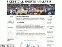 Sites similar to skepticalsports.com
