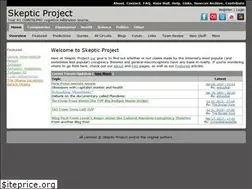 Sites similar to skepticproject.com