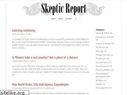 Sites similar to skepticreport.com