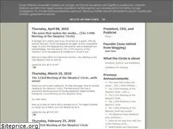 Sites similar to skepticscircle.blogspot.com