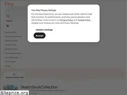 Sites similar to sketchbookcollection.etsy.com