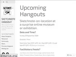 Sites similar to sketchnotehangout.com