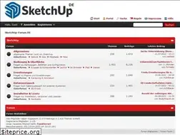 Sites similar to sketchup-forum.de
