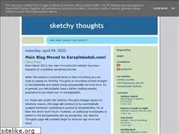 Sites similar to sketchythoughts.blogspot.com