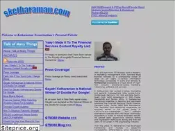 Sites similar to sketharaman.com