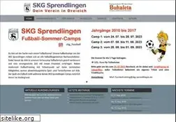 Sites similar to skg-sprendlingen.de