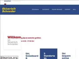 Sites similar to ski-schneider.de