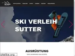 Sites similar to ski-sutter.de