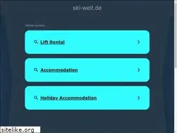 Sites similar to ski-welt.de