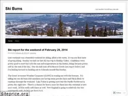 Sites similar to skibums.wordpress.com