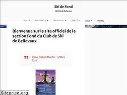 Sites similar to skiclubbellevauxfond.fr