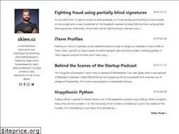 Sites similar to skien.cc